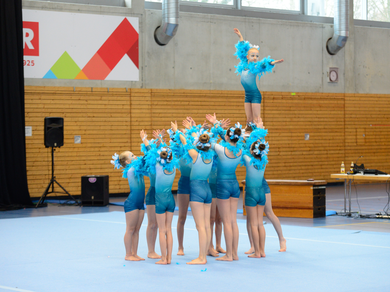 Akrobatik Sternhen; VfL Buchloe; | © Bernd Anich